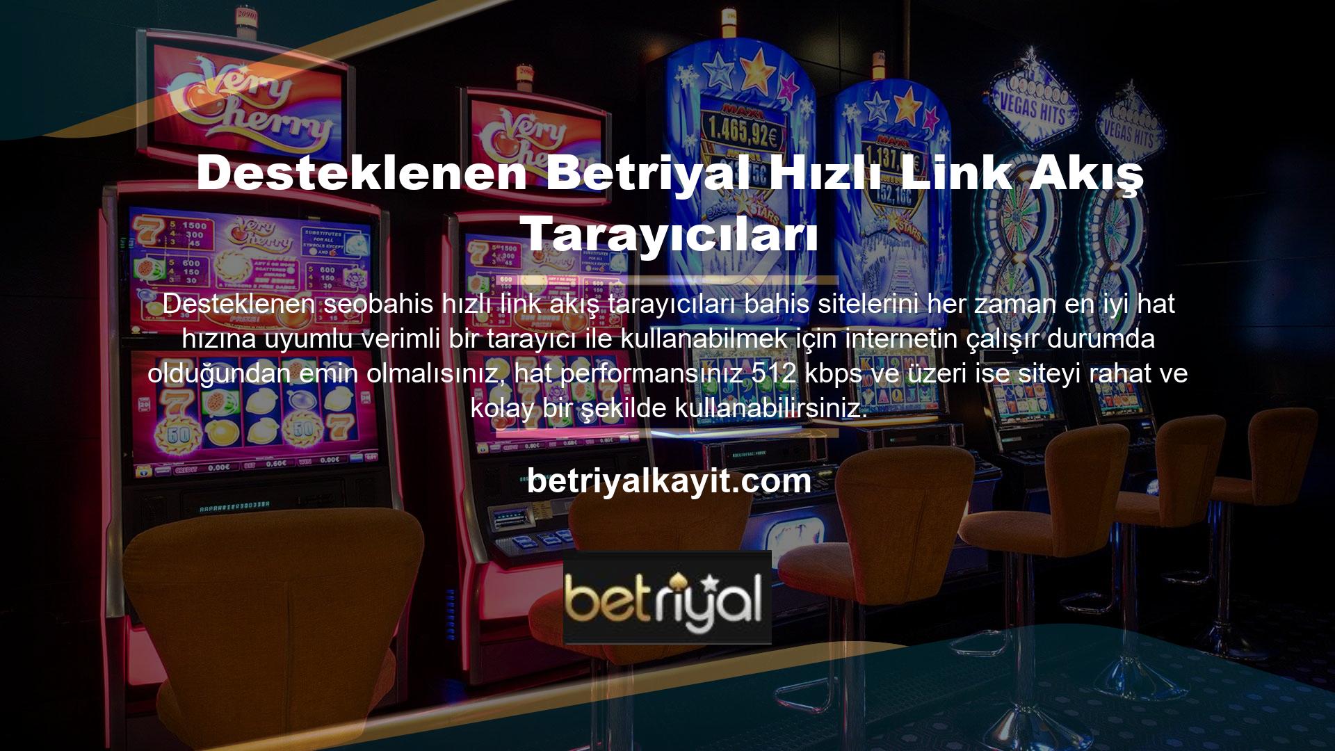 Betriyal, en popüler çevrimiçi casino platformlarından biridir ve bugün çevrimiçi casino sitelerinde yer alan birçok büyük şirkete hizmet vermektedir