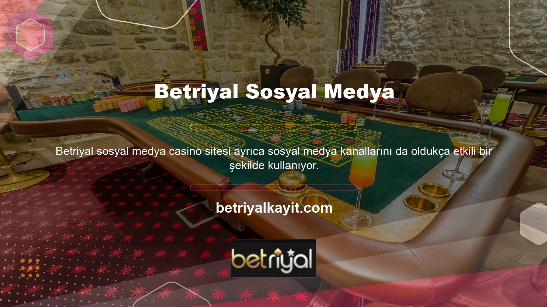 Özellikle Betriyal sosyal medyası ve Instagram gibi araçları sıklıkla kullanan casino siteleri, son dönemde üyelerinin ihtiyaçlarını Telegram hizmetleri aracılığıyla karşılamaya çalışıyor